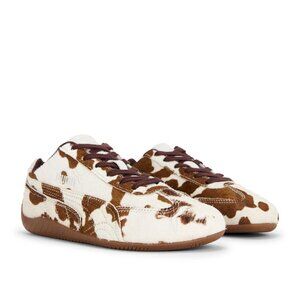 Puma Speedcat Cow Sneaker Color: Chocolate Brown & Gum